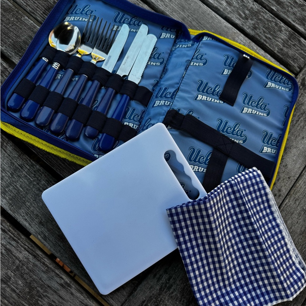 UCLA Picnic Cutlery Set